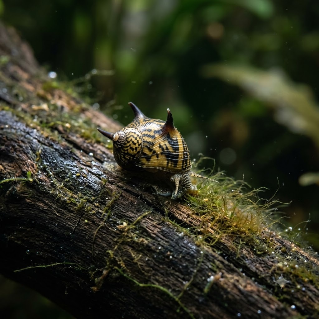 Horned Nerite Snail