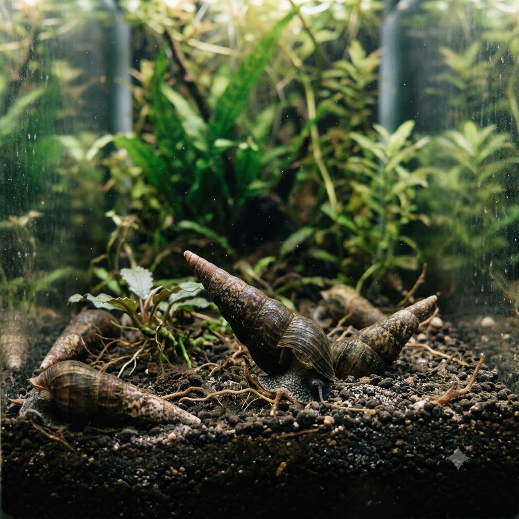 Malaysian Trumpet Snail