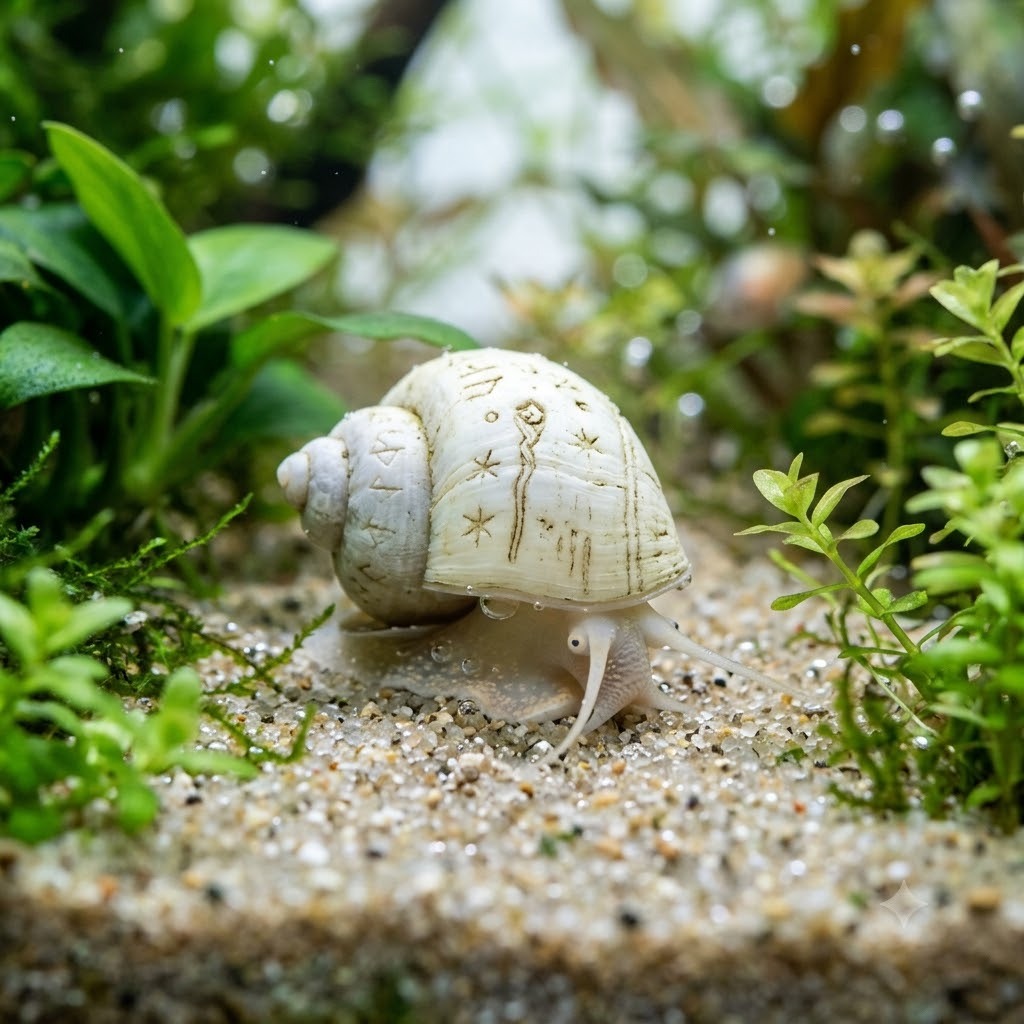 White Wizard Snail