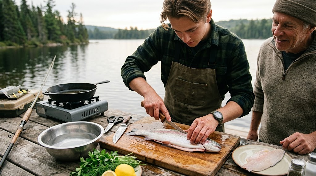 Catch to Kitchen: Clean & Cook