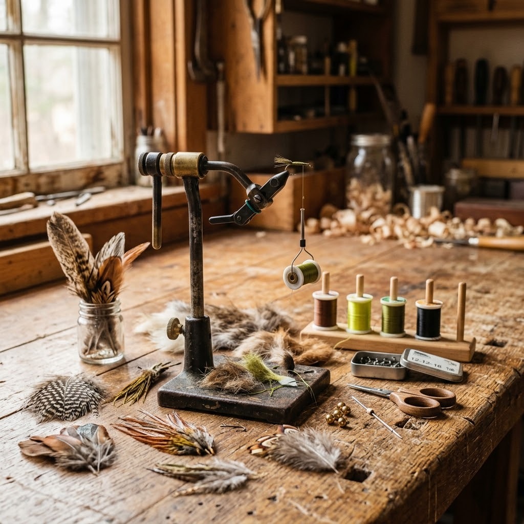 Fly tying