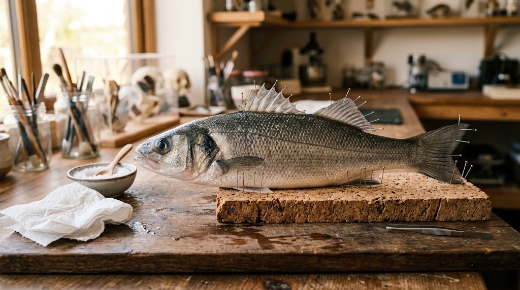 Bereite den Fisch vor, als käme es darauf an