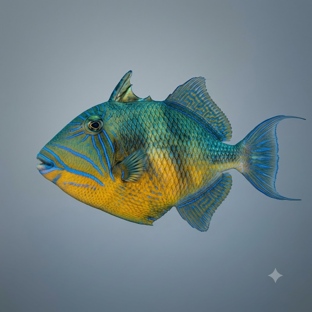 Queen Triggerfish
