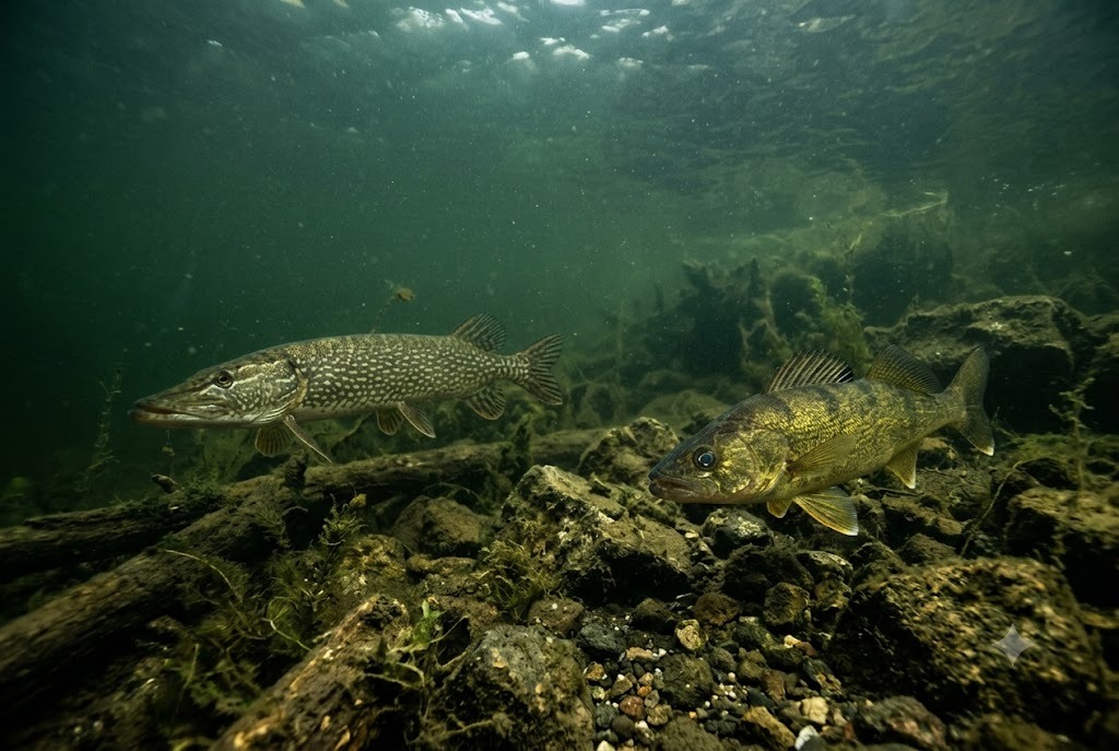 Walleye, Perch & Pike