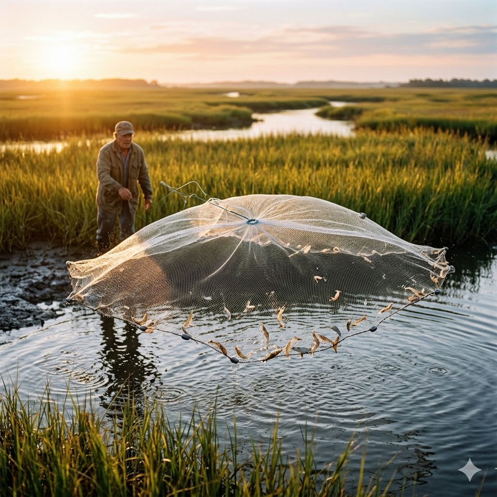 Shrimp (Cast-net)
