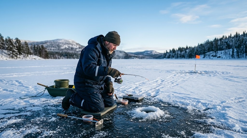 Ice fishing